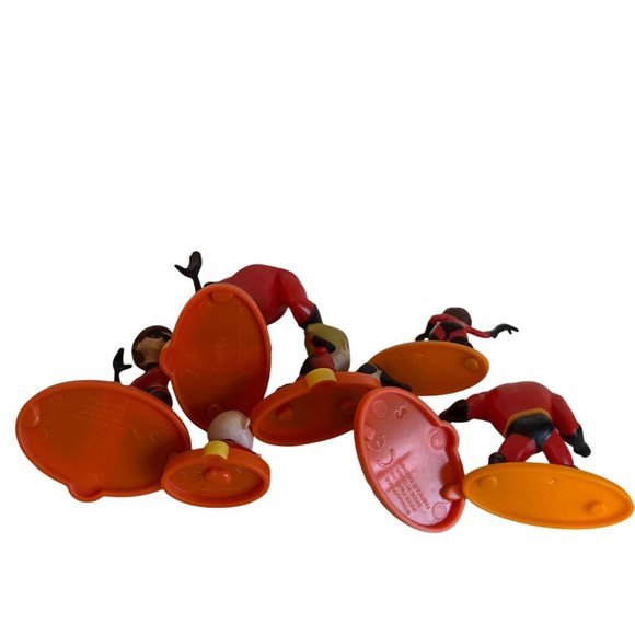 The Incredibles Family Collectible Action Figure Cake Toppers Set - Picture 9 of 9